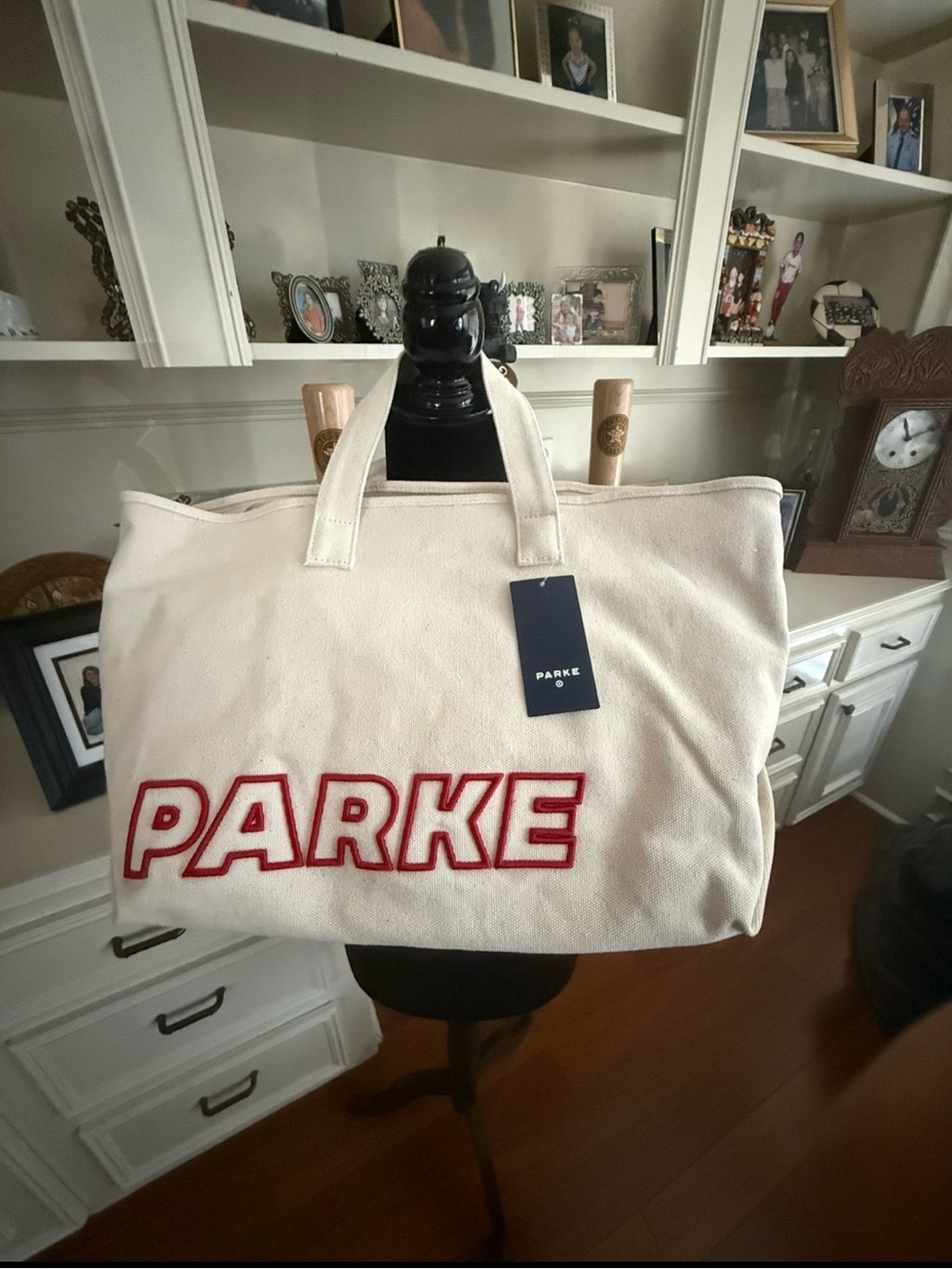 REGULAR SIZE Canvas Tote Bag - Parke x Target Natural